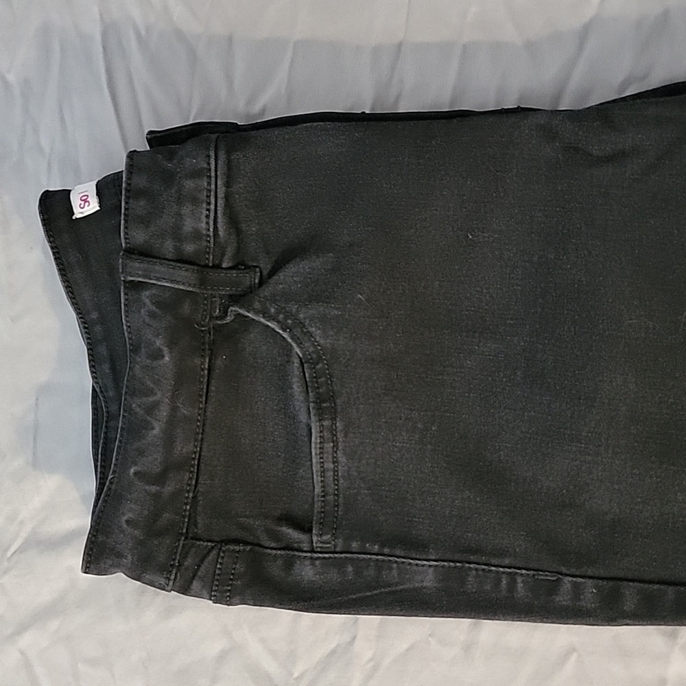 Black jeggings